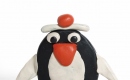 Pingwin z plasteliny