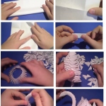 Łabędź origami 3d 