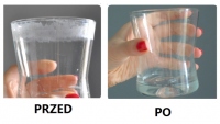 Kwasek cytrynowy - jak usunąć osad ze szklanki? 