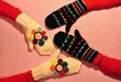 Rękawiczki na drutach