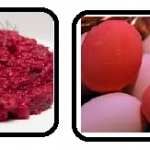 Naturalne barwienie jaj różowy i czerwony 