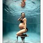 Podwodna sesja ciążowa 