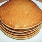 Pancake z olejem z pestek dyni. 