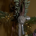Recyklingowa ozdoba świąteczna z klucza 